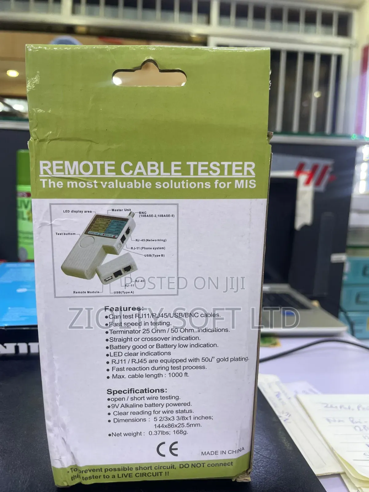 Remote Cable Tester