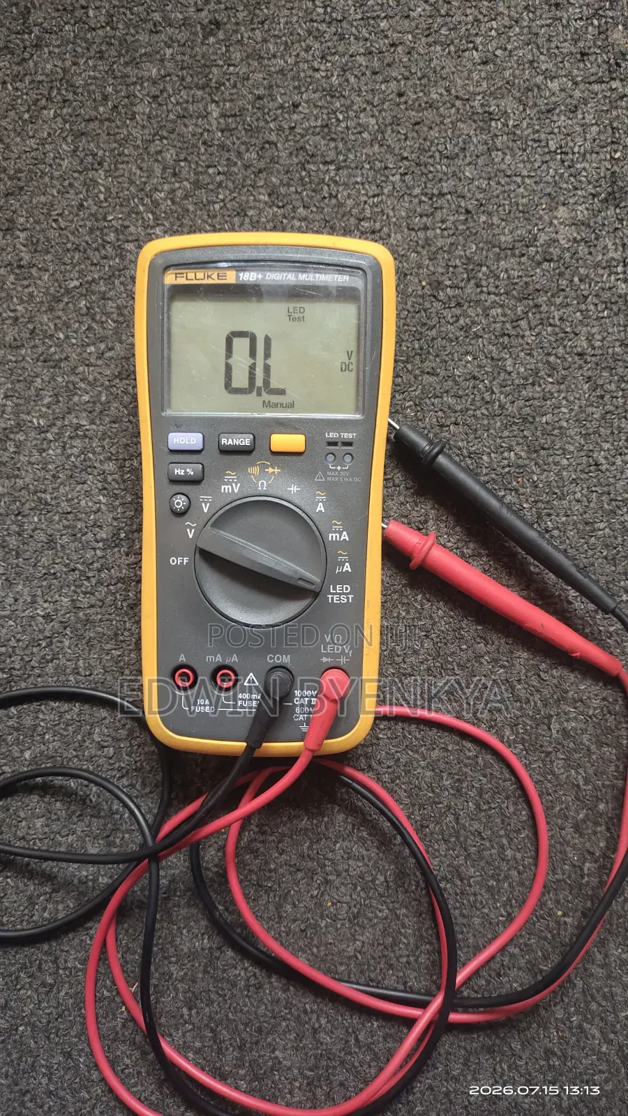 18b+ Fluke Multimeter
