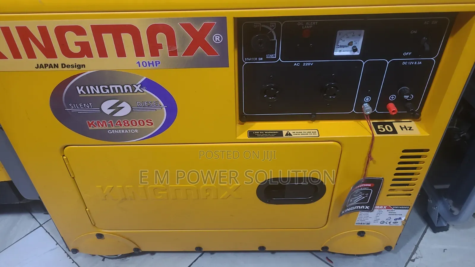 Kingmax Silent Diesel Generator