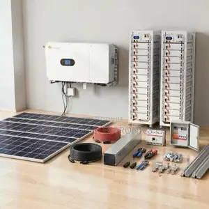 50KW Solar System With 60kWh LiFePO4 Battery Backup- 48 Panels