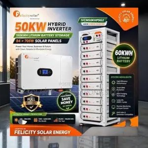 Wholesale Premium 50KW Hybrid Solar System With All Accessories 60kwh