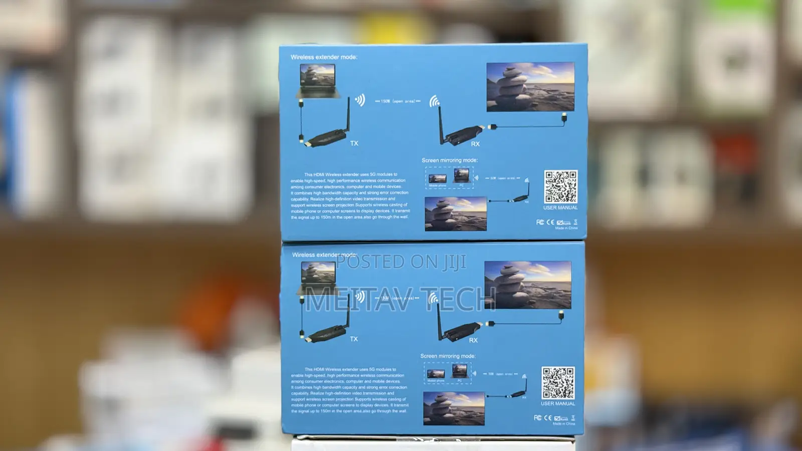 Wireless HDMI Extender Transmitter and Receiver