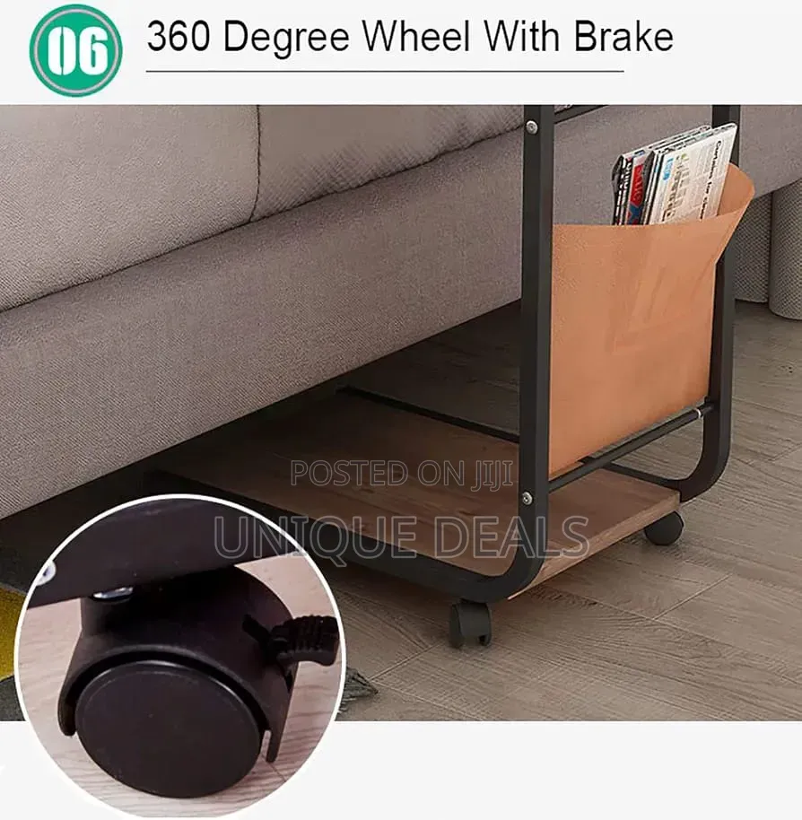 C-Shaped Side Table