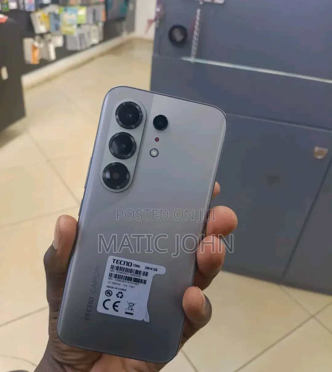 New Tecno Camon 50 Pro 256 GB Gray