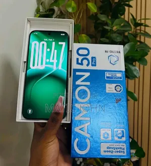 New Tecno Camon 50 Pro 256 GB Gray