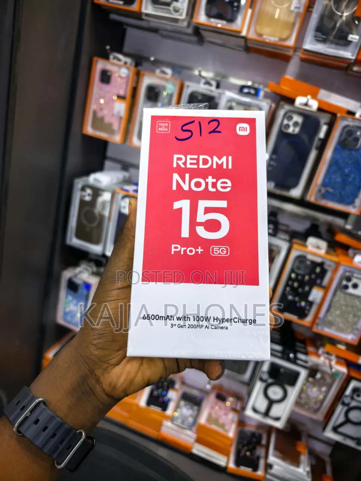 New Xiaomi Redmi Note 15 Pro+ 512 GB Black