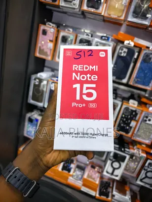 New Xiaomi Redmi Note 15 Pro+ 512 GB Black