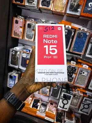 New Xiaomi Redmi Note 15 Pro+ 512 GB Black