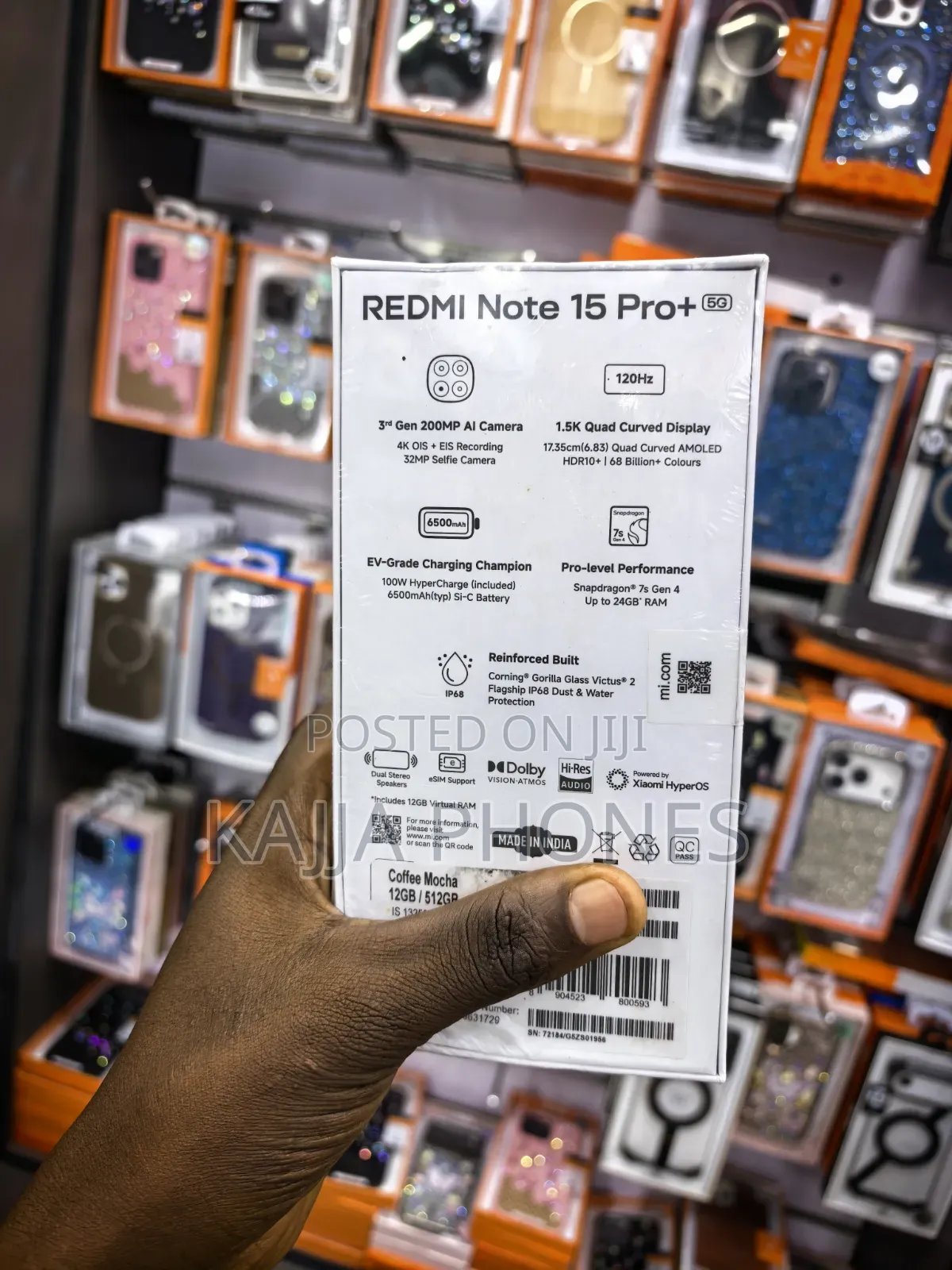 New Xiaomi Redmi Note 15 Pro+ 512 GB Black