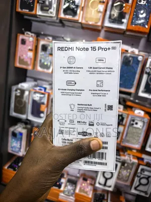 New Xiaomi Redmi Note 15 Pro+ 512 GB Black