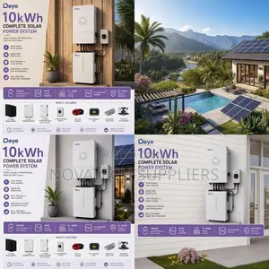 Deye 10kWh Complete Hybrid Solar System 8kW Inverter Kit