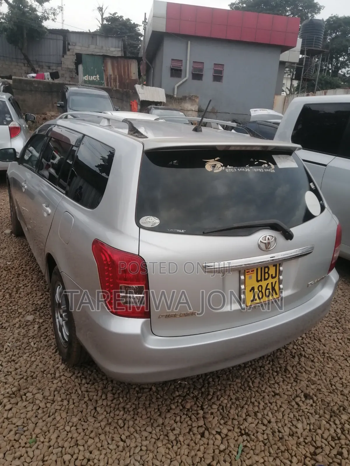 Toyota Corolla Fielder 2007 Silver