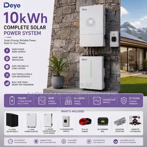 Brand New Deye 8kW Hybrid Inverter Complete Solar Installation Package