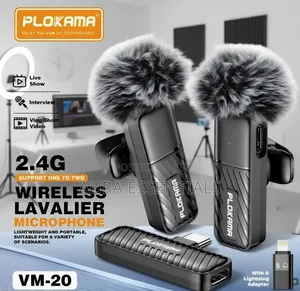 Plokama VM-20 Wireless Lavalier Microphone System