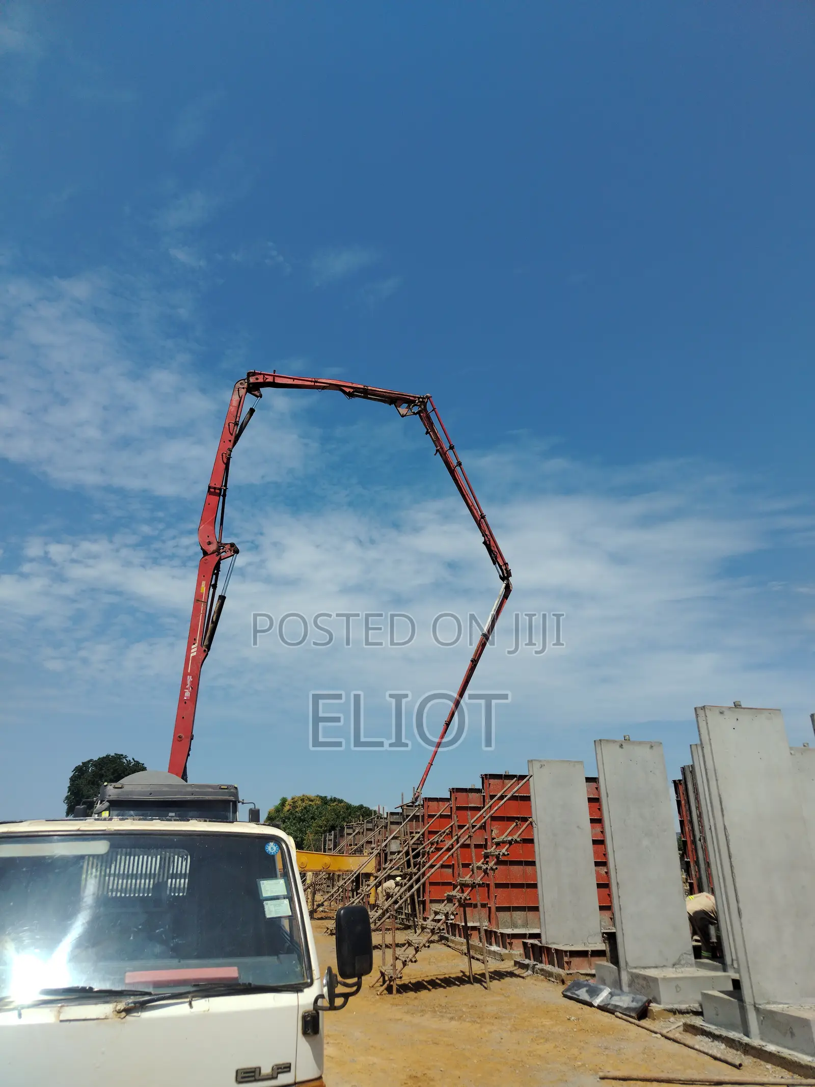Concrete Mixers and Boom Pump