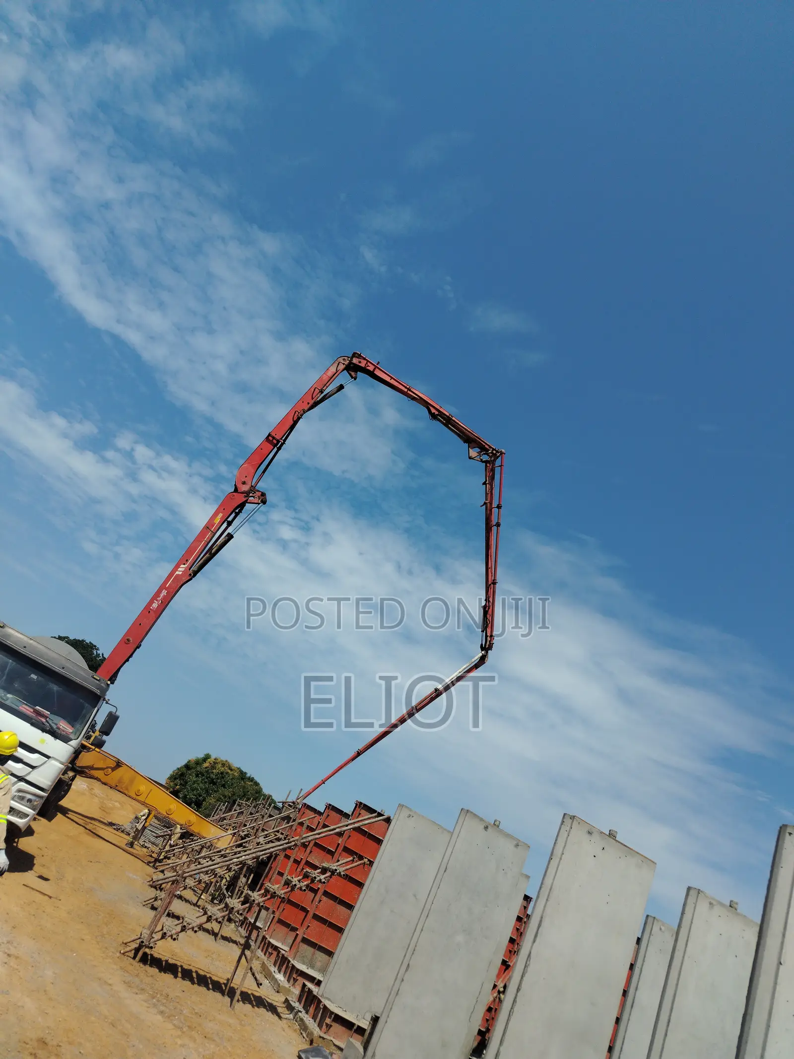 Concrete Mixers and Boom Pump