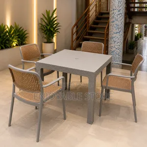 Elegant Dining Table and Chairs