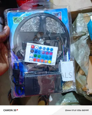 5-Meter RGB LED Strip Light Kit