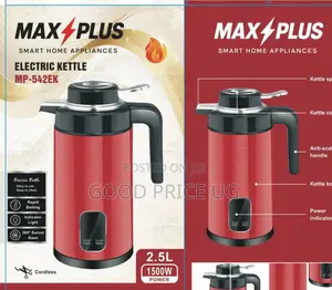 Max Plus 2.5L Electric Kettle (Model MP-542EK)