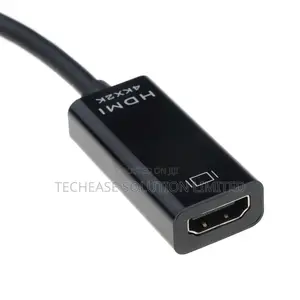 Mini DisplayPort to HDMI Adapter – Mini DP Male to HDMI Female
