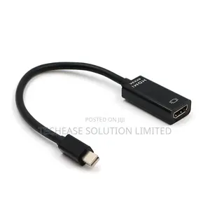 Mini DisplayPort to HDMI Adapter – Mini DP Male to HDMI Female