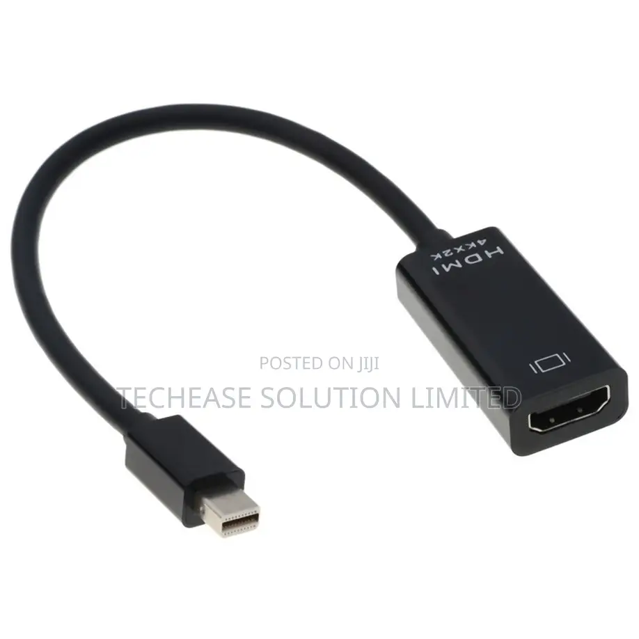 Mini DisplayPort to HDMI Adapter – Mini DP Male to HDMI Female