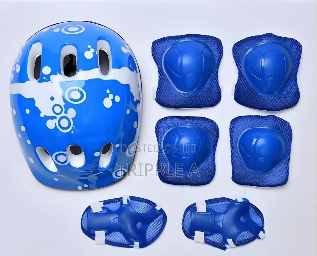 Generic Kids Helmet and 6pcs Guards Set