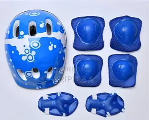 Generic Kids Helmet and 6pcs Guards Set
