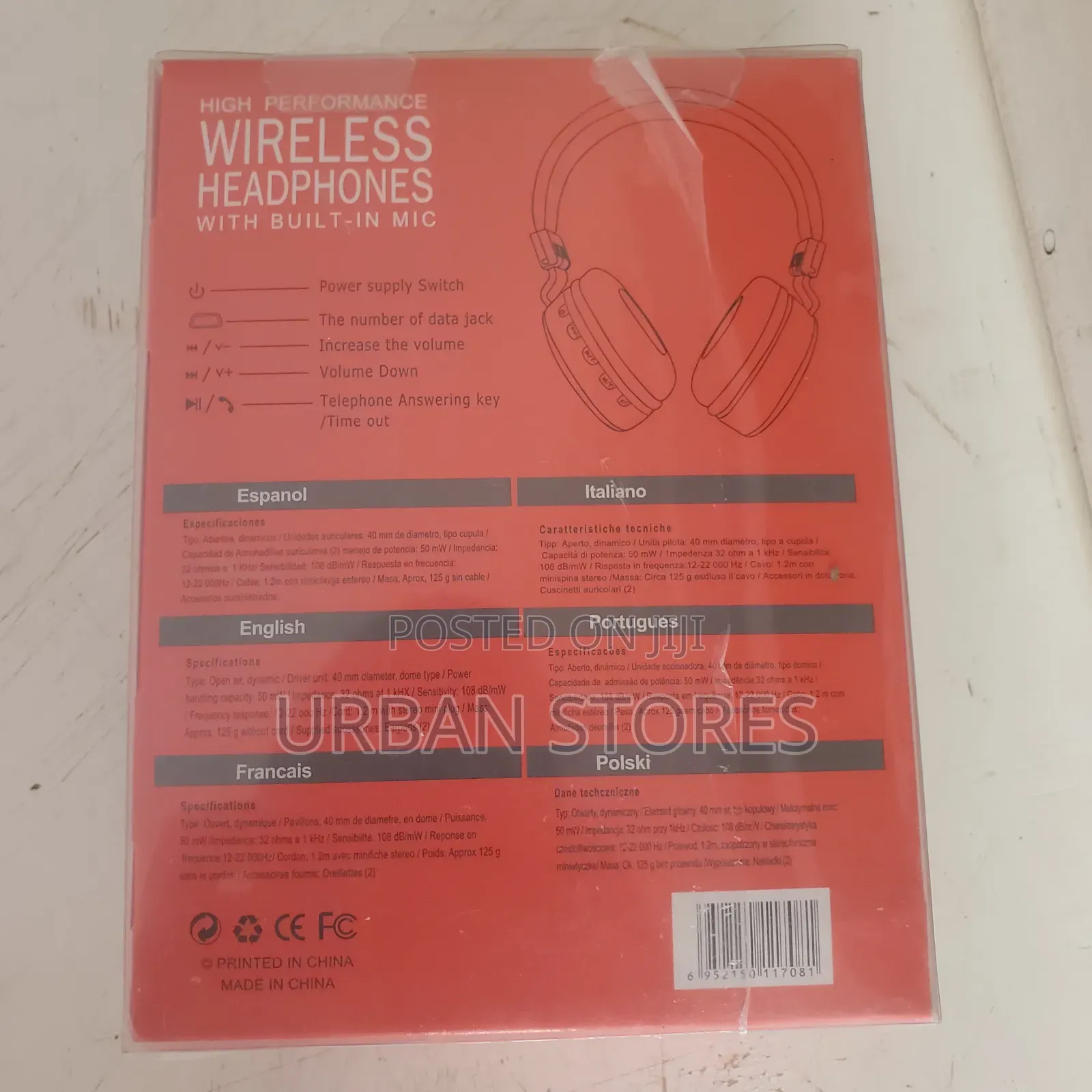 Wireless Bluetooth Headphones