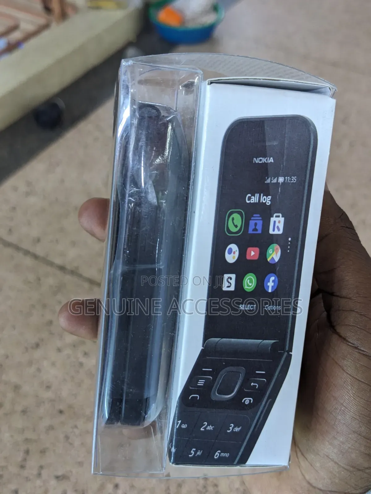 New Nokia 2720 Flip 512 GB Black