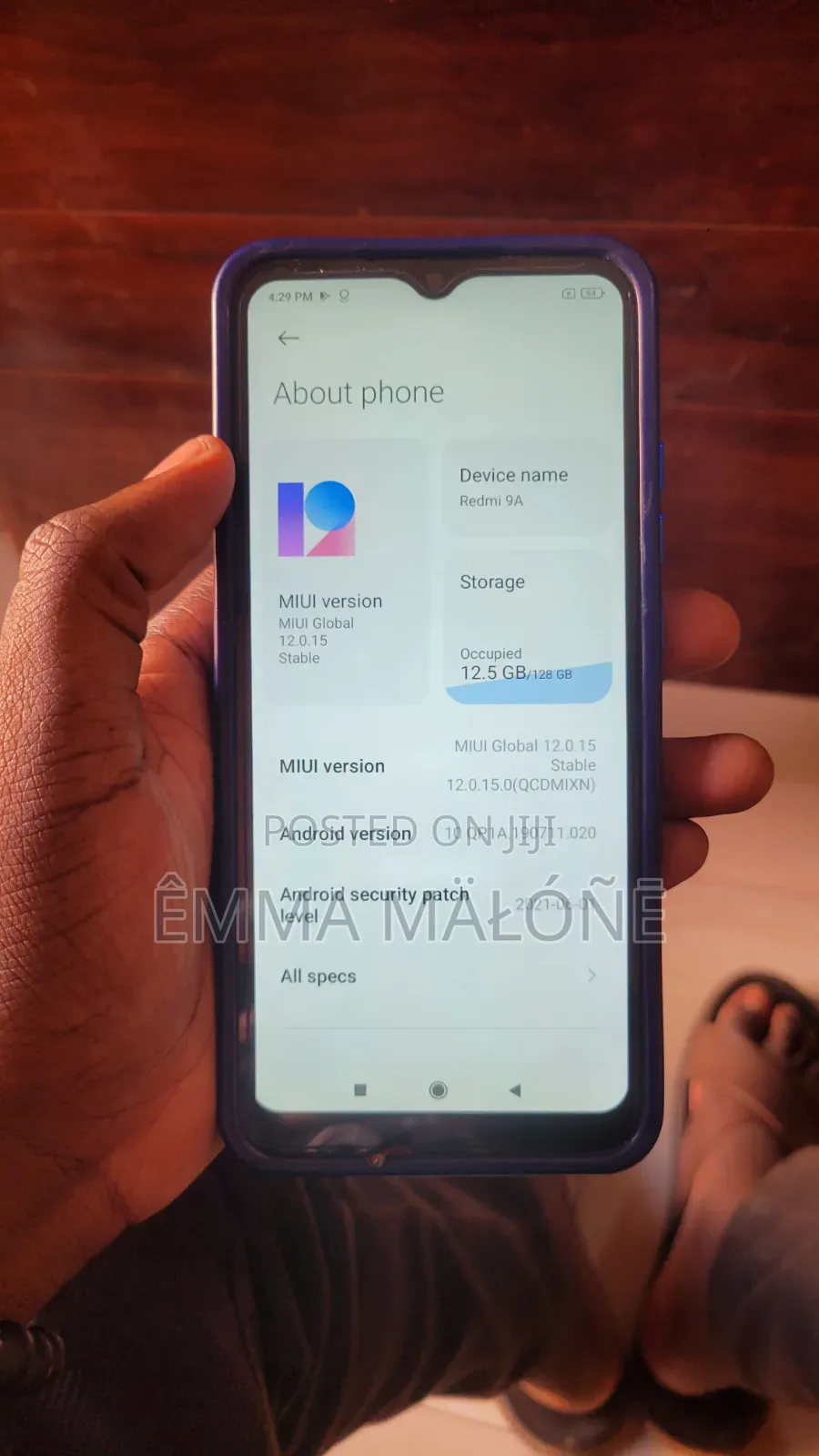 Xiaomi Redmi 9A 128 GB Blue