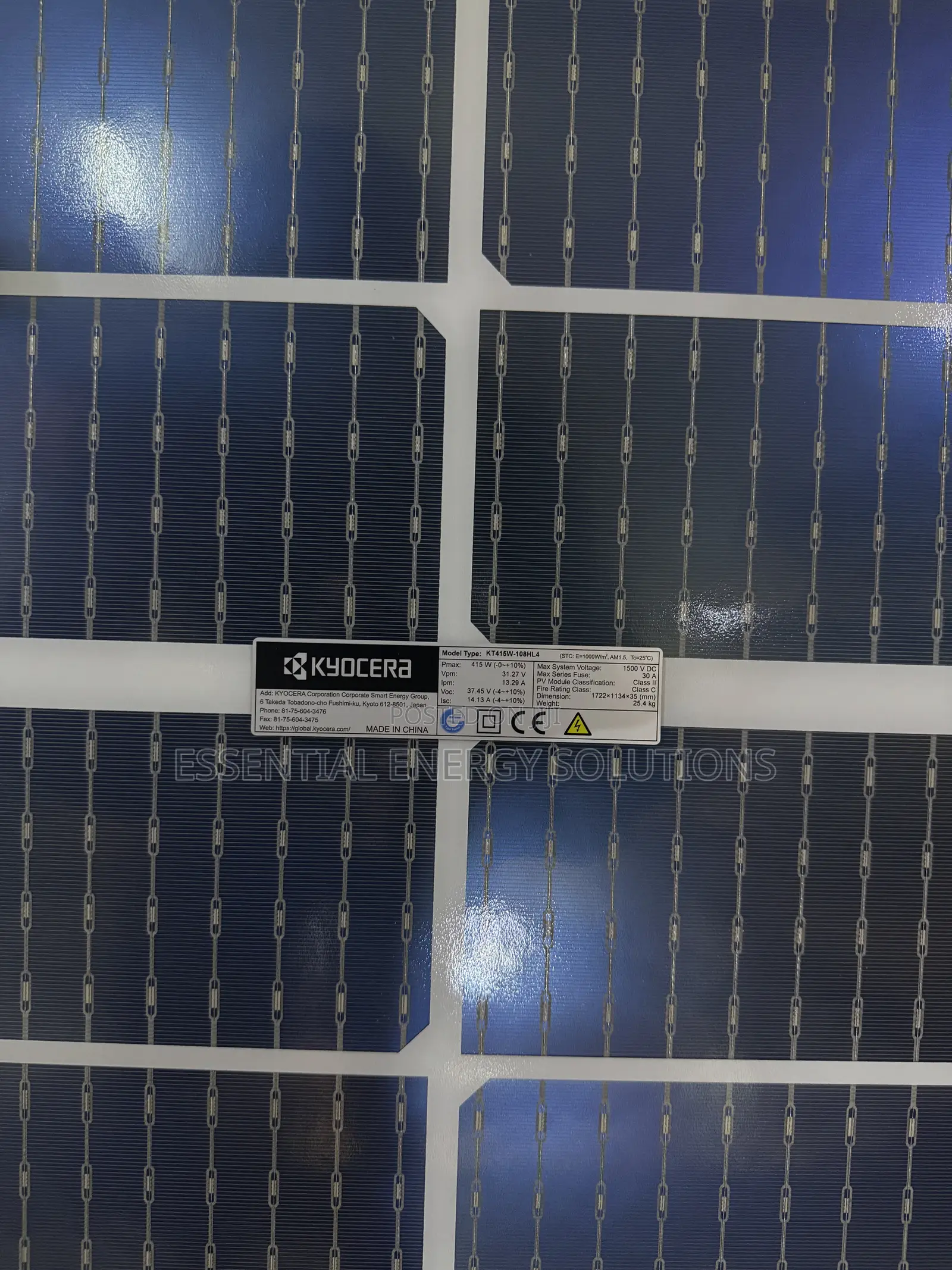 415w Mono Crystalline Solar Panels