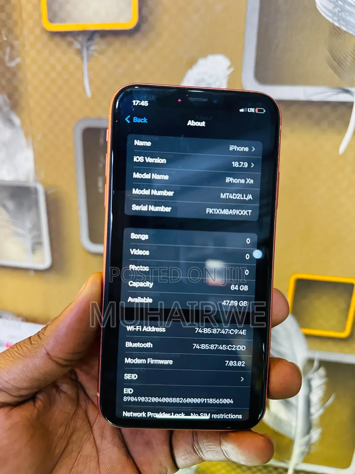 Apple iPhone XR 64 GB Pink