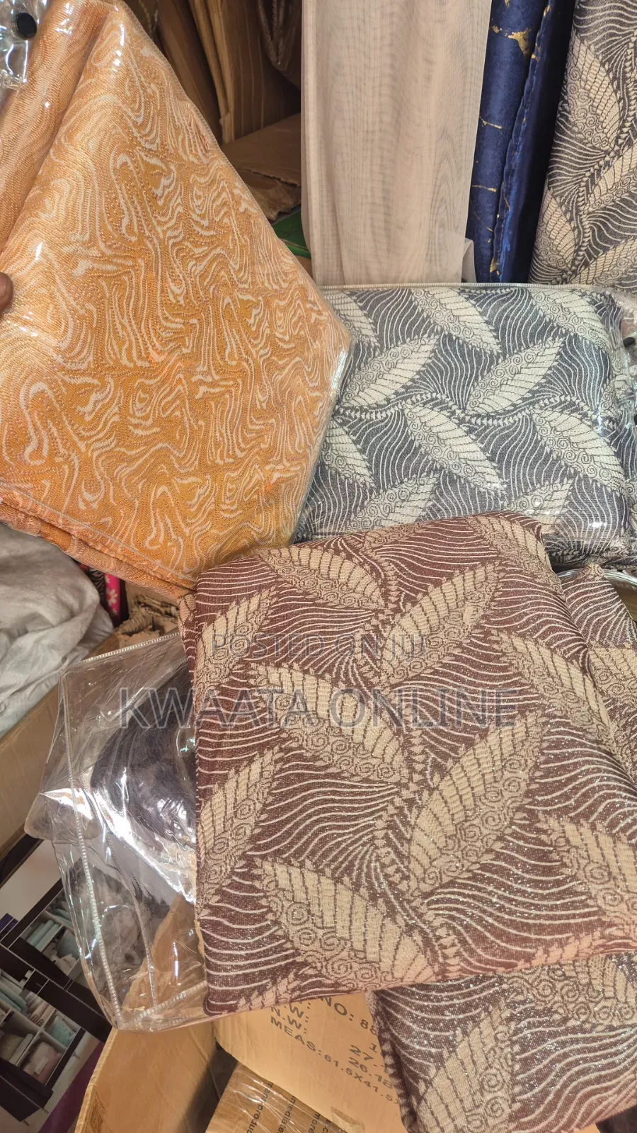 2 PC Ready Made Shading Curtains for Dining Room Bedroom 1.5m Each