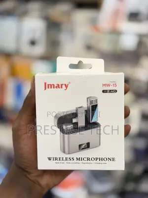 Jmary MW-15 Dual Lavalier Microphone for Android Type-C Devices 48 HRS