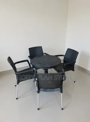 Full Set Plastic Outdoor Table and Chairs Plastic Table and Chairs