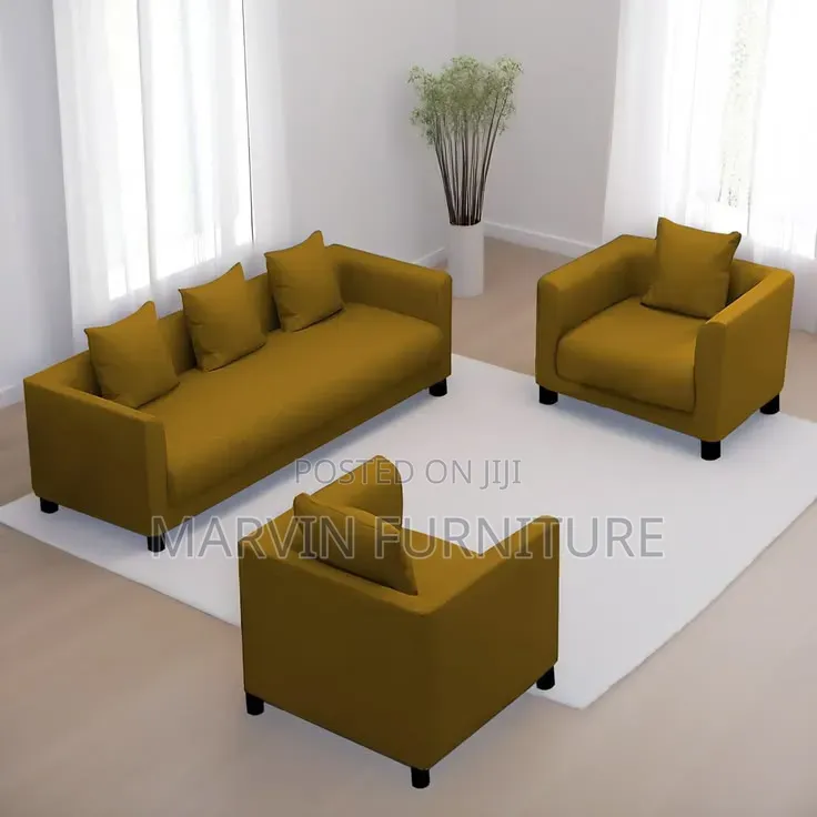 2: 1 Sofas Set With High Density Seaters