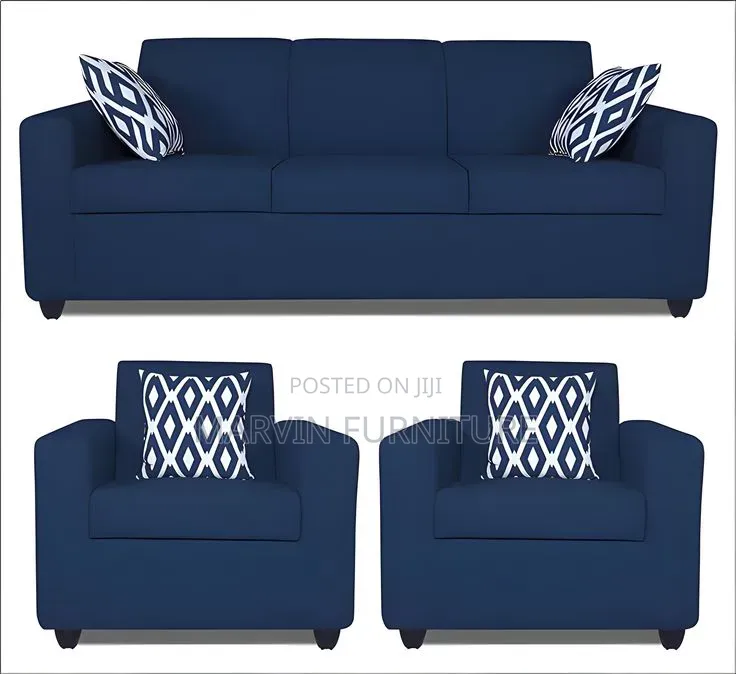 2: 1 Sofas Set With High Density Seaters