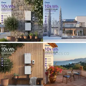 Deye Complete Solar System 10kWh Solar Kit | Lithium Battery | 8kW