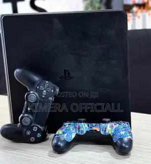PS4 Slim With 12 Games, 2pads. No 'Buli Kintu' Mess Here.
