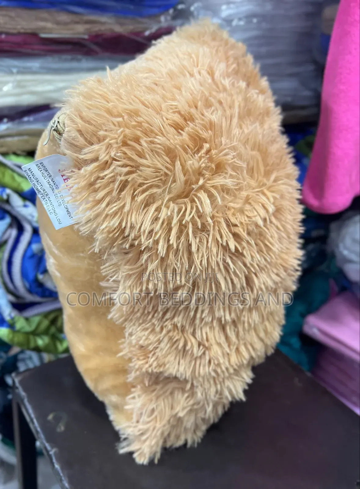 Fluffy Cushions Brown