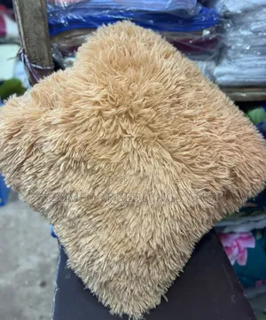 Fluffy Cushions Brown