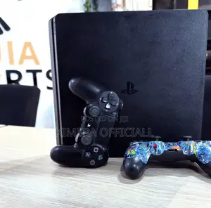 PS4 Slim With 12 Games, 2pads. Why Work if You Can't Play?