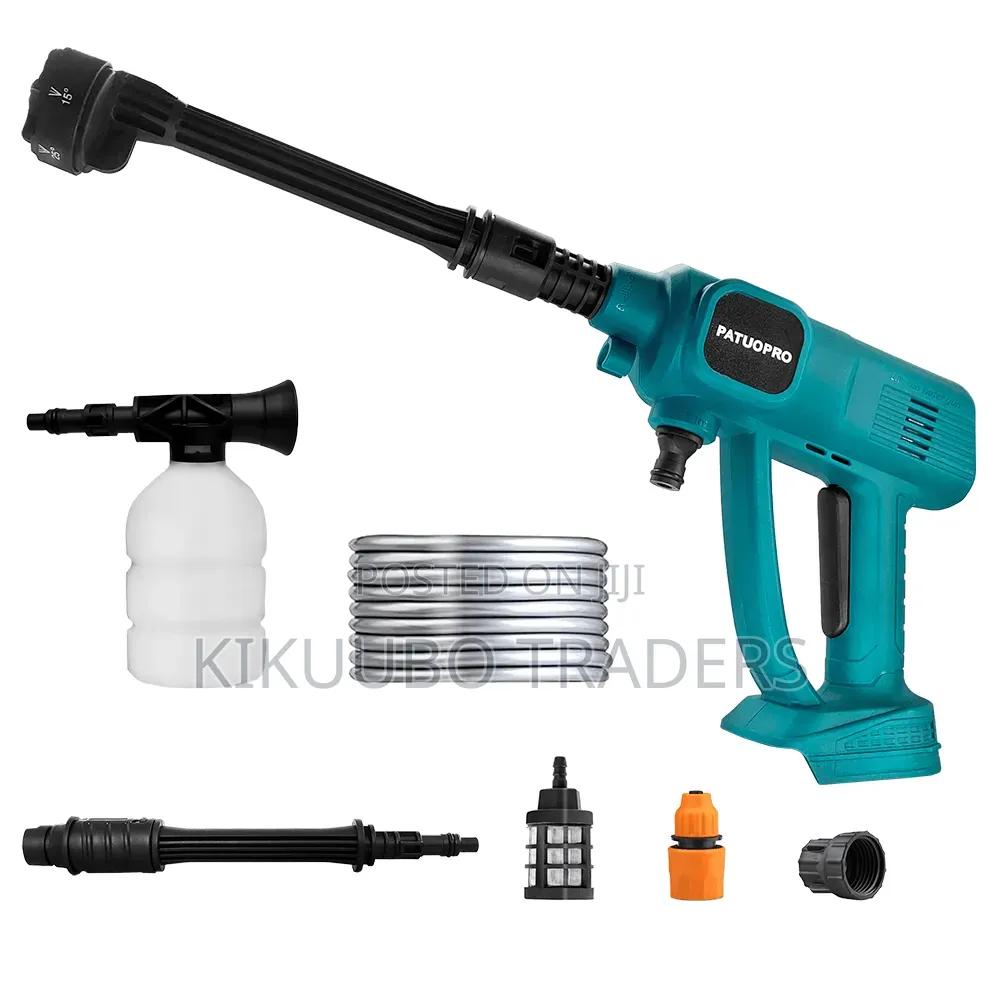 6in1 Nozzle Cordless Power Washer 18V Battery,