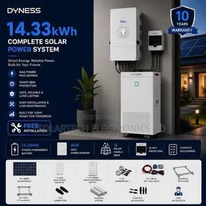 Dyness 14.33kWh LiFePO4 Solar System 8000 Cycles