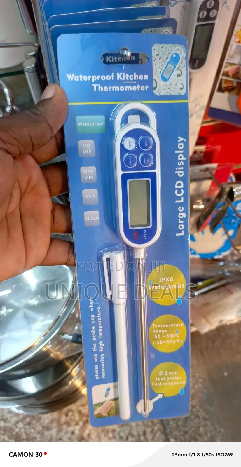Waterproof Kitchen Thermometer