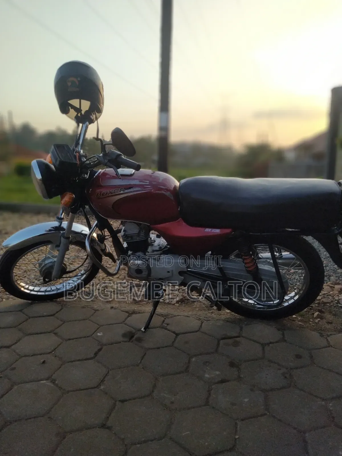 Bajaj Boxer 100 2010 Red