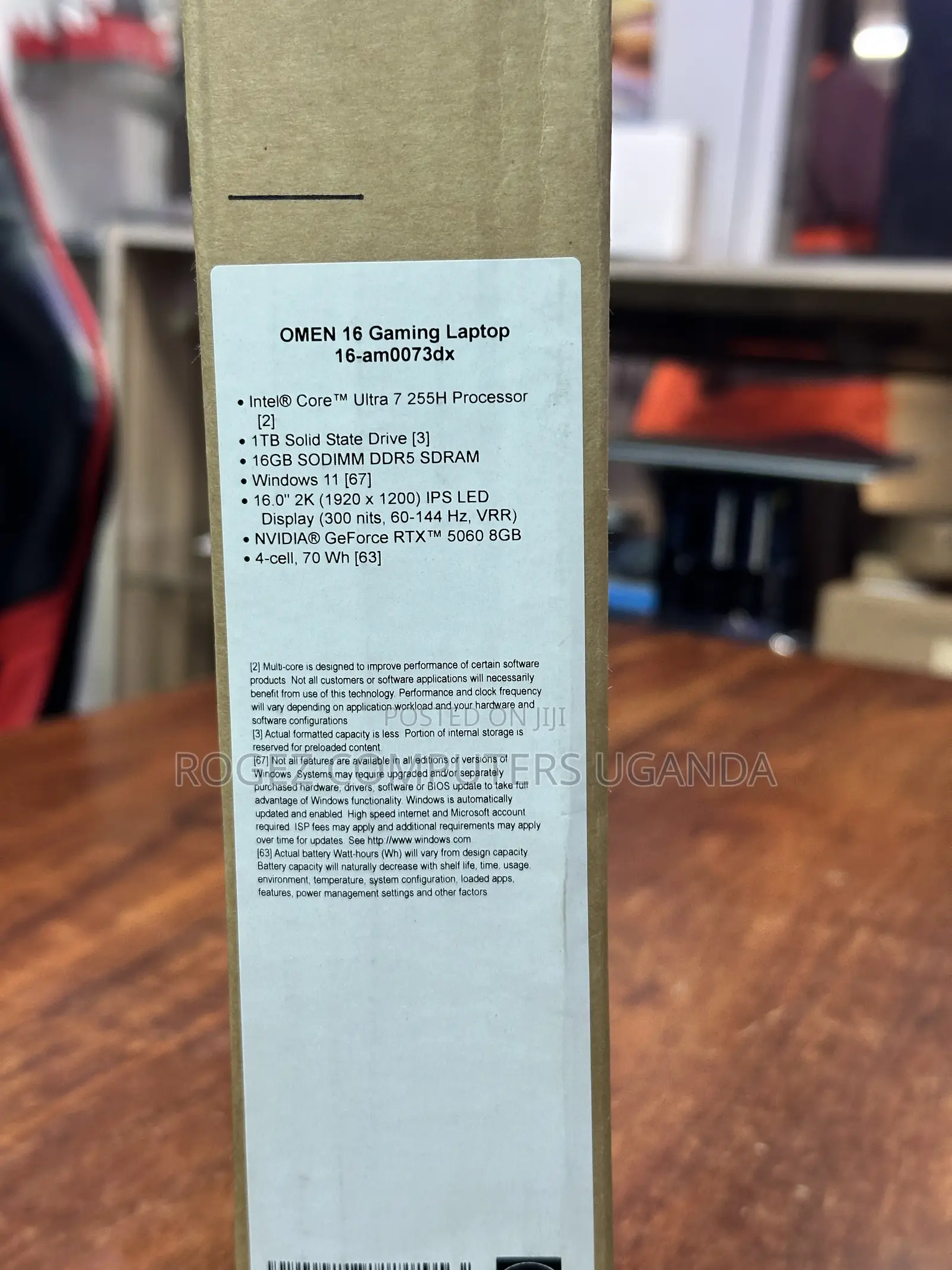 New Laptop HP Omen 16 16GB Intel Core Ultra 7 SSD 1T