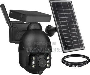 4G Solar Powered Wireless Security Camera Night Vision