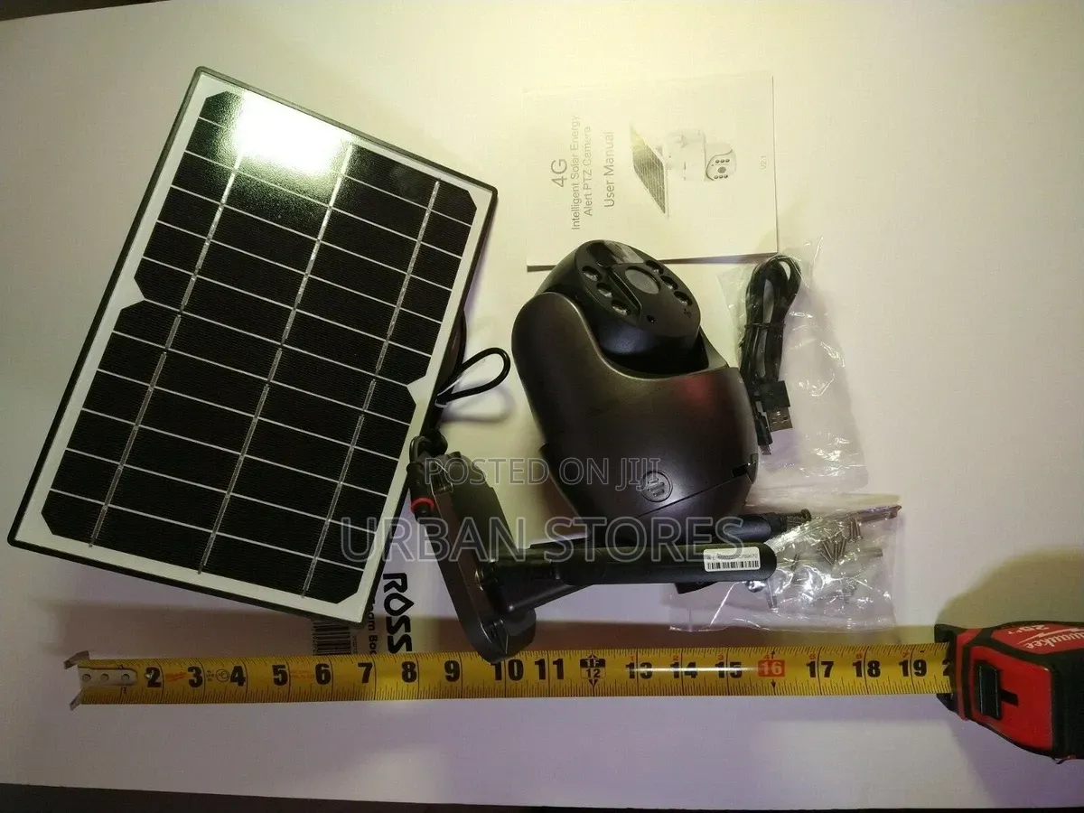 4G Solar Powered Wireless Security Camera Night Vision